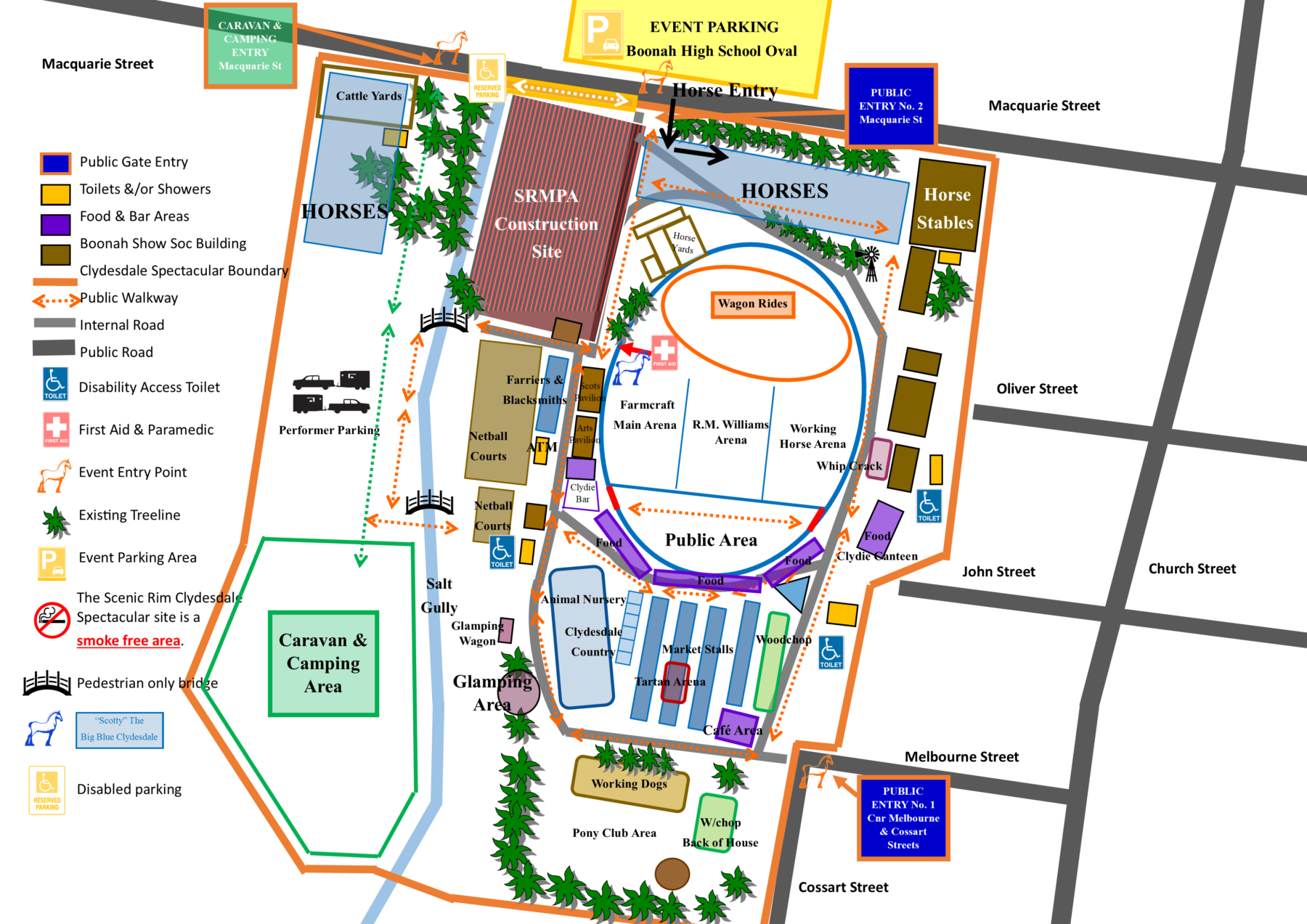 Maps - Clydesdale Spectacular